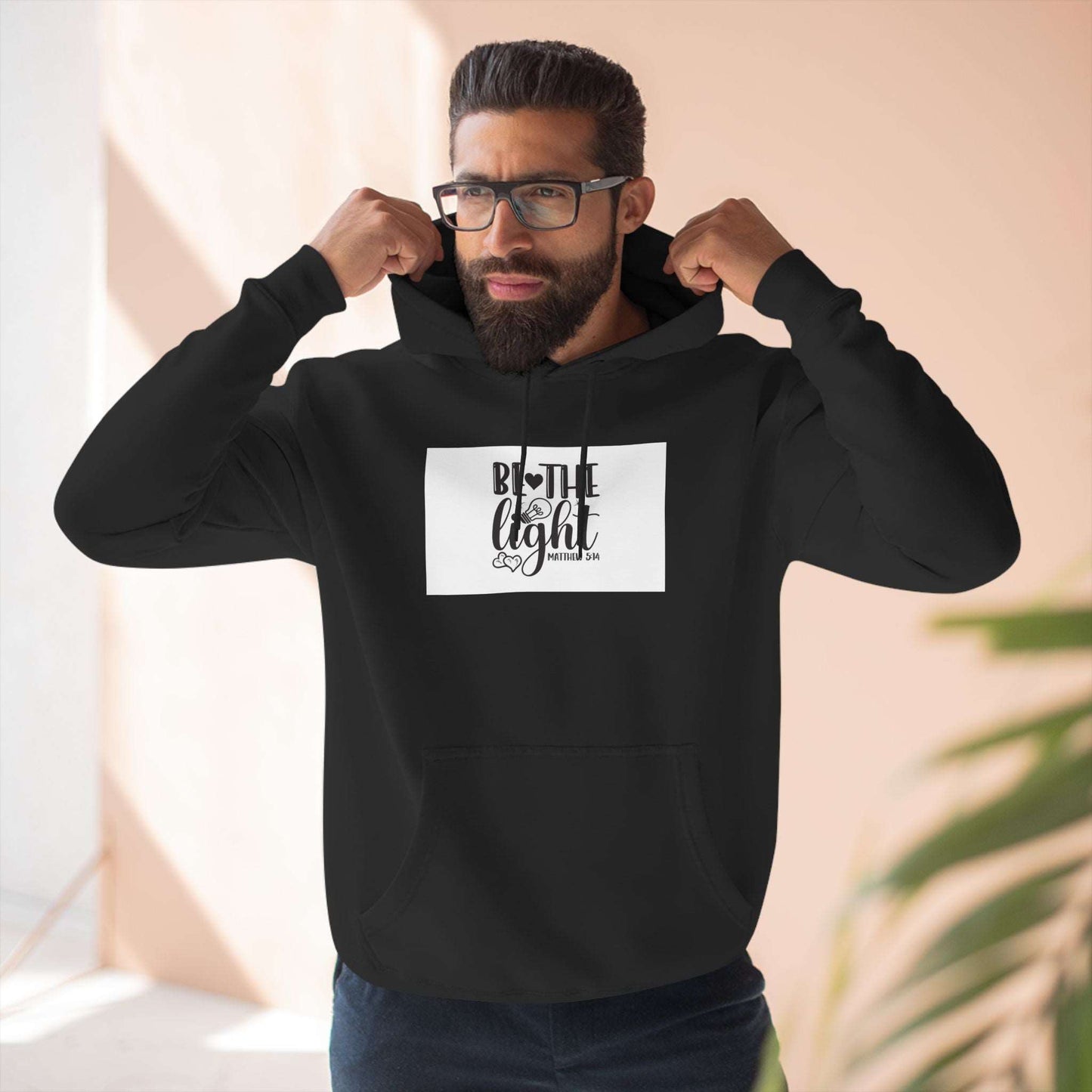 Jireh Way Be The Light Hoodie - Christian Fleece | Warm & Durable Fit