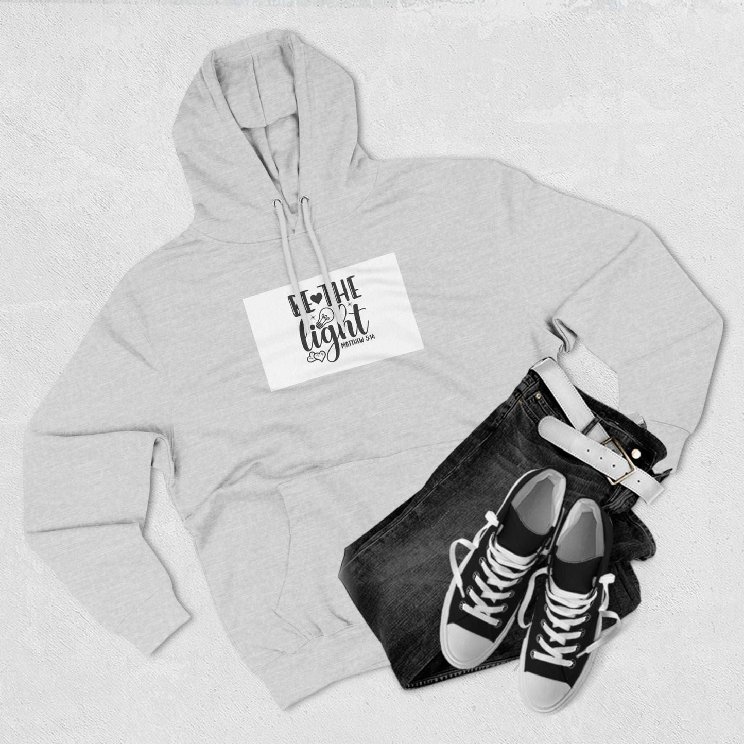 Jireh Way Be The Light Hoodie - Christian Fleece | Warm & Durable Fit