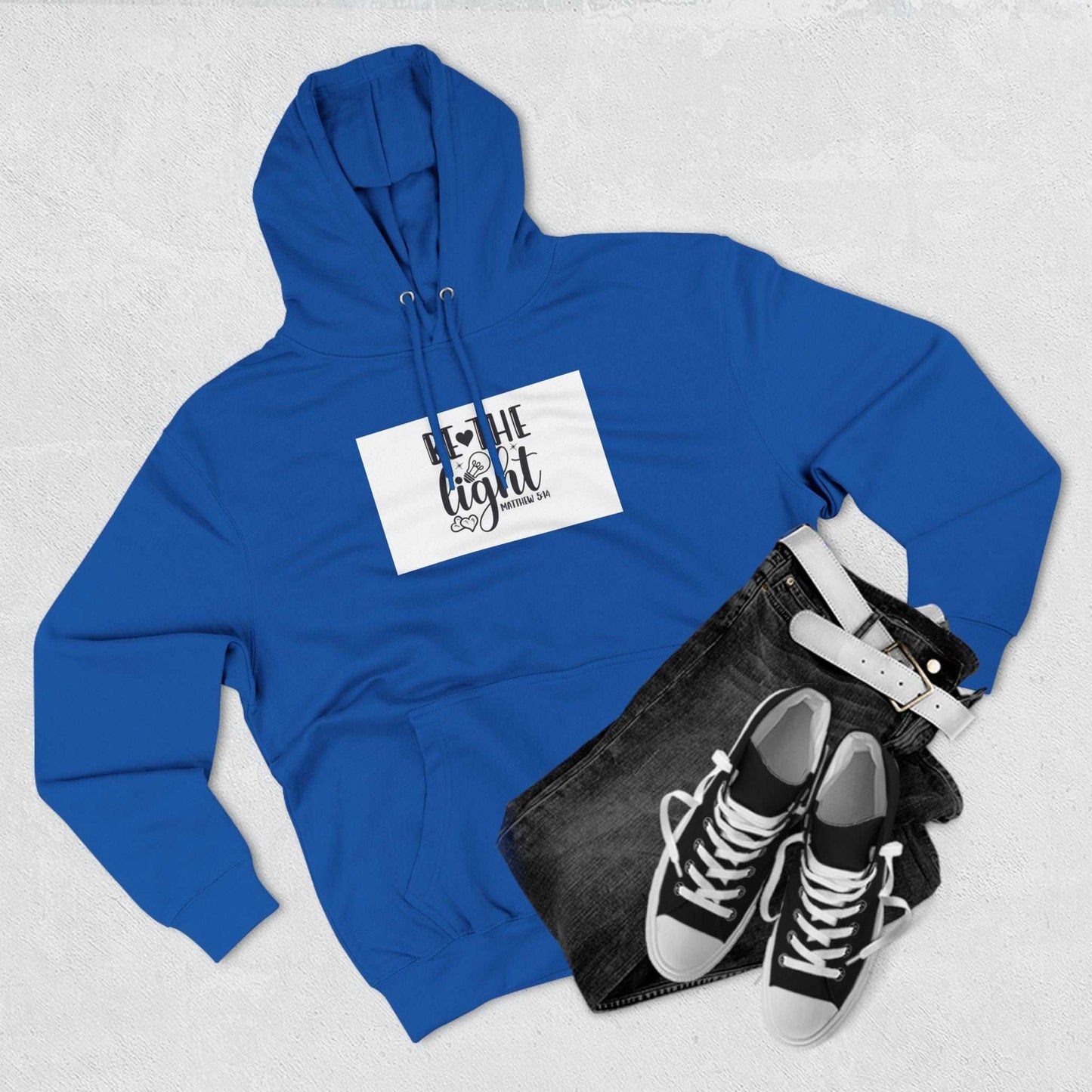 Jireh Way Be The Light Hoodie - Christian Fleece | Warm & Durable Fit