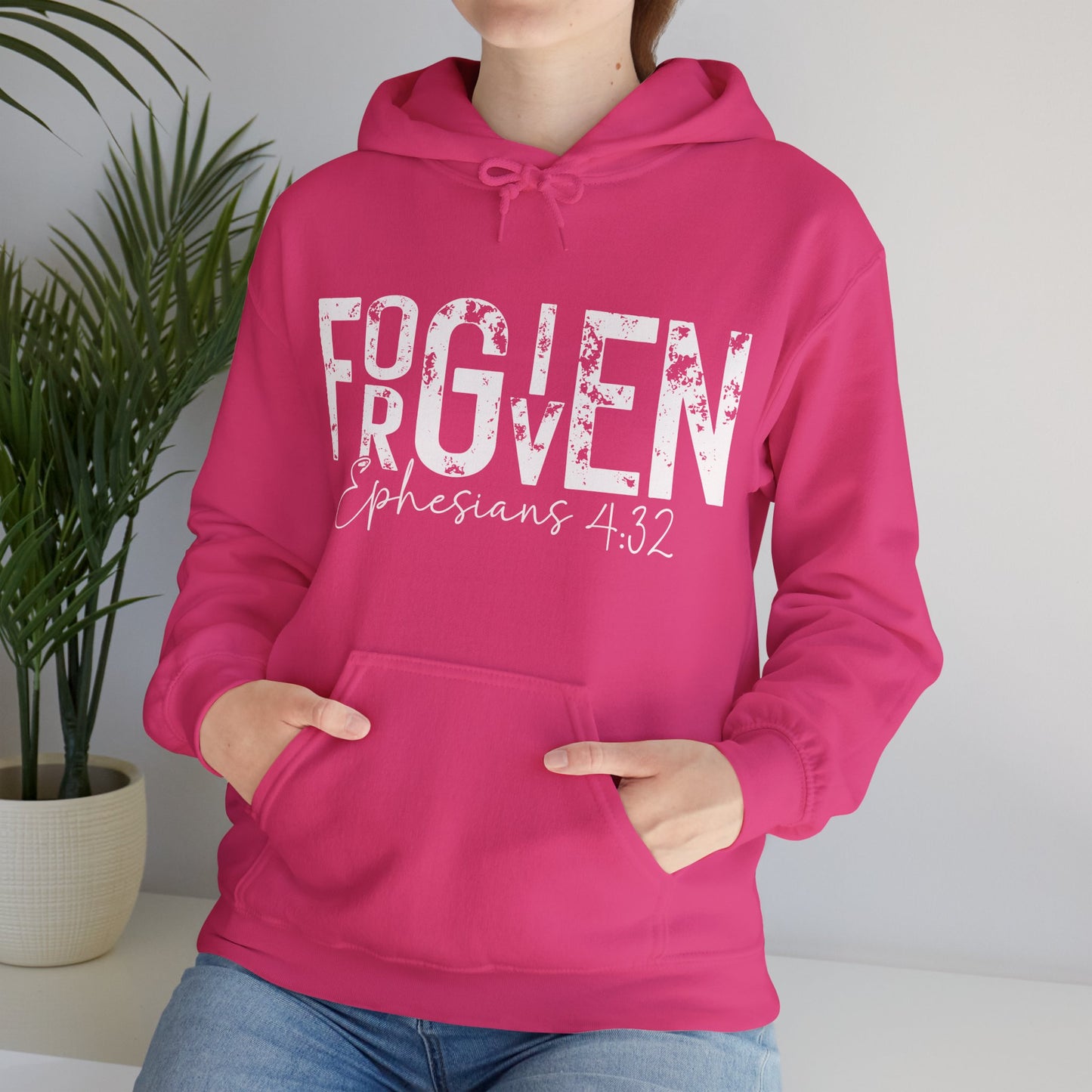 Jireh Way Christian Apparel | Forgiven Hoodie - Stylish & Faithful