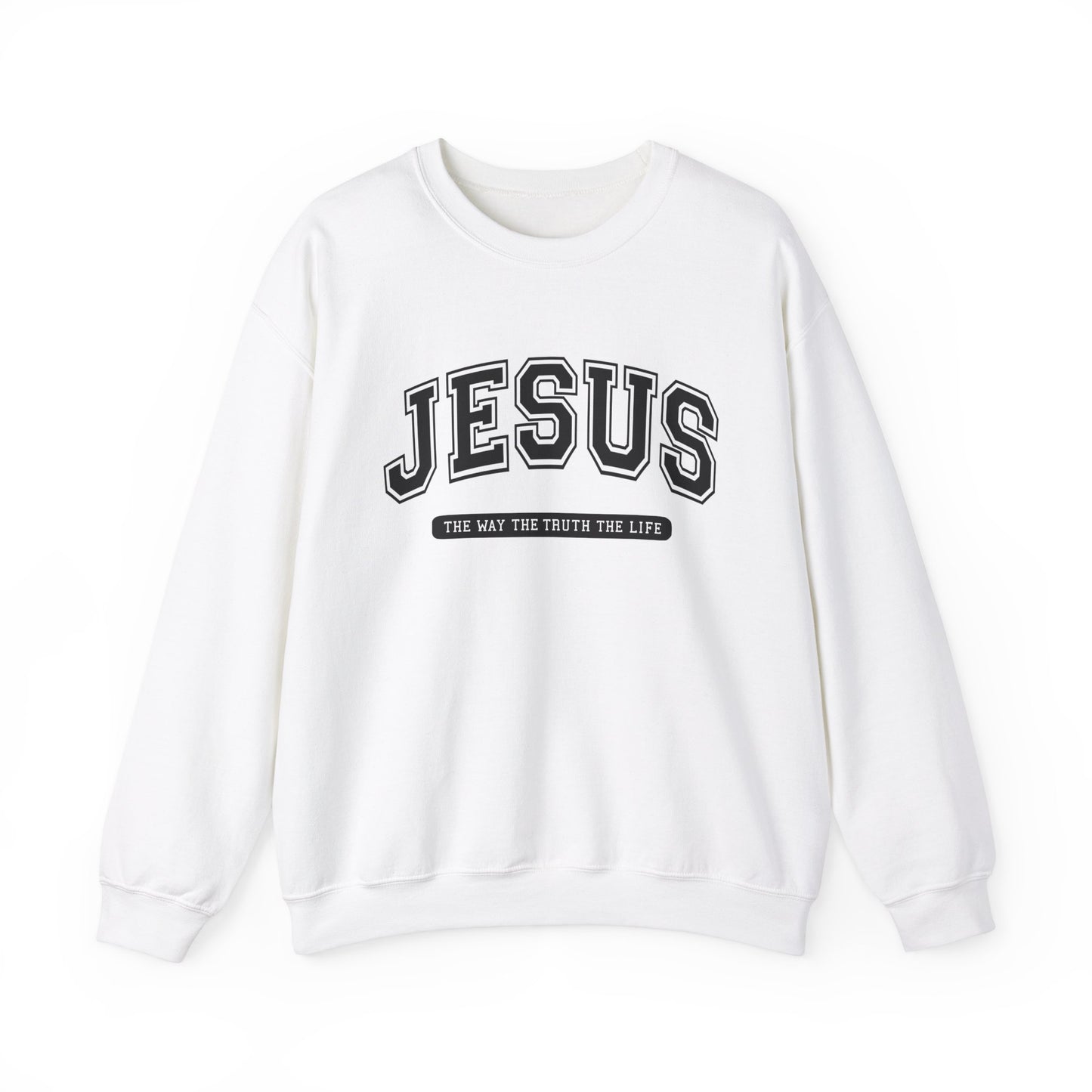 Jireh Way Jireh Way | Christian Apparel | John 14:6 Crewneck Sweatshirt