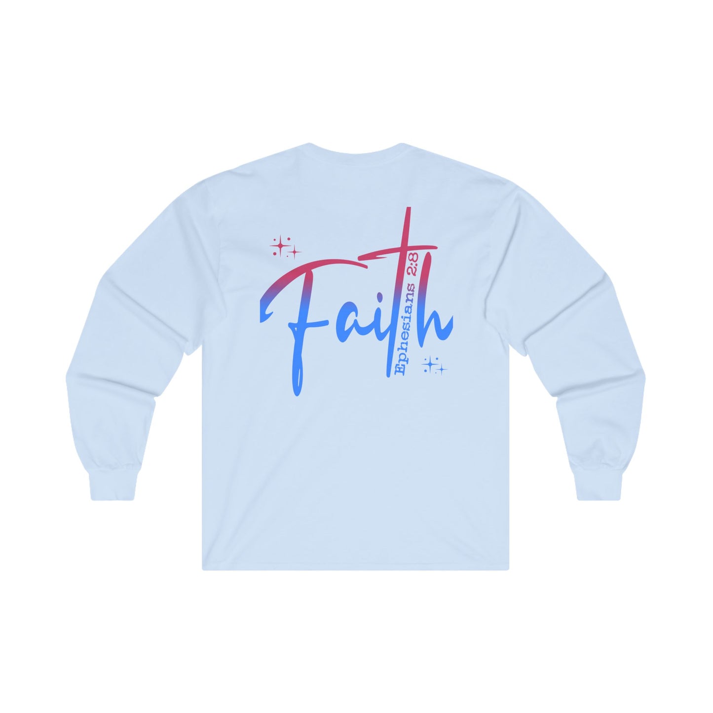 Jireh Way Christian Apparel | Faith Long Sleeve Tee - Comfortable and Stylish
