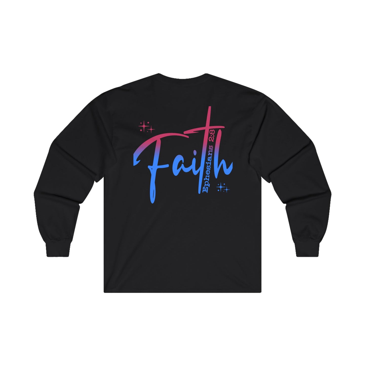 Jireh Way Christian Apparel | Faith Long Sleeve Tee - Comfortable and Stylish