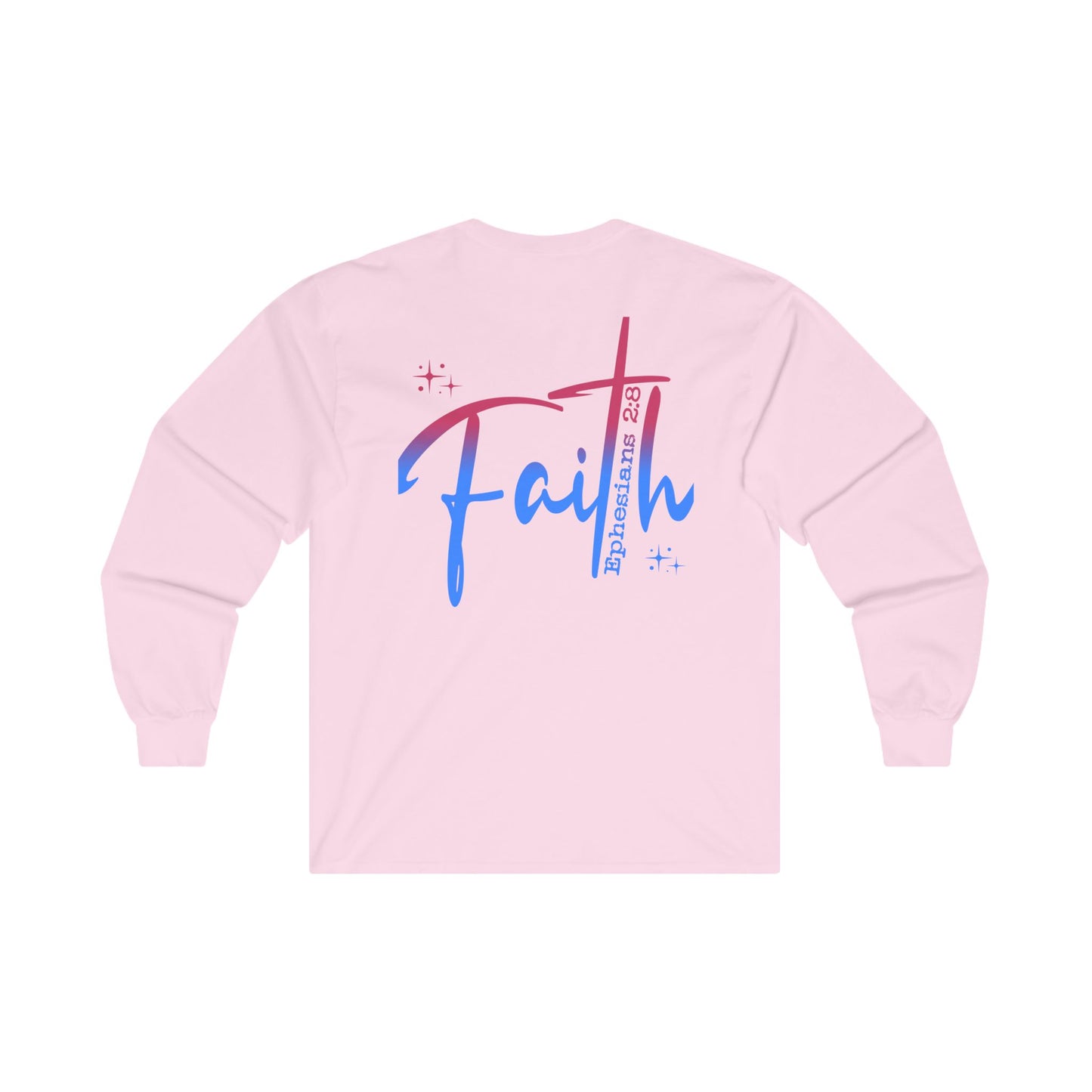 Jireh Way Christian Apparel | Faith Long Sleeve Tee - Comfortable and Stylish