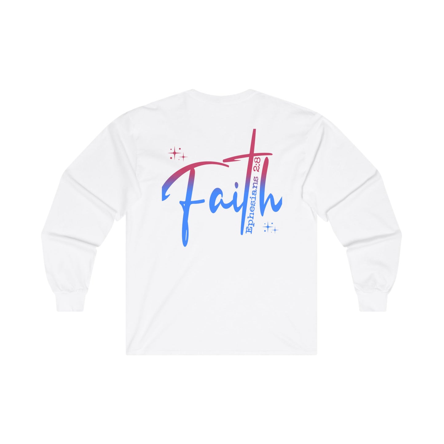 Jireh Way Christian Apparel | Faith Long Sleeve Tee - Comfortable and Stylish