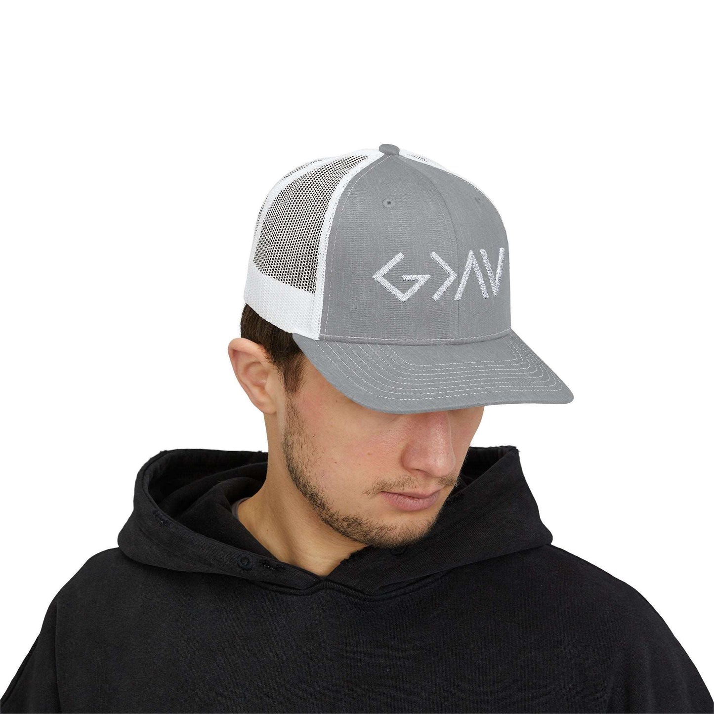 Jireh Way Jireh Way | Christian Hats | God is Greater Snapback Cap