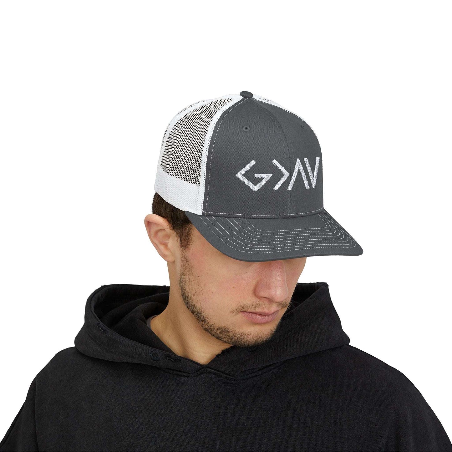 Jireh Way Jireh Way | Christian Hats | God is Greater Snapback Cap