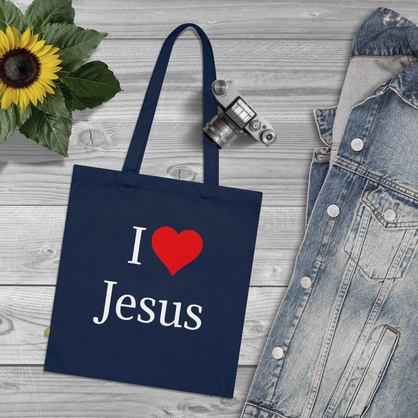 Jireh Way I Love Jesus Tote Bag