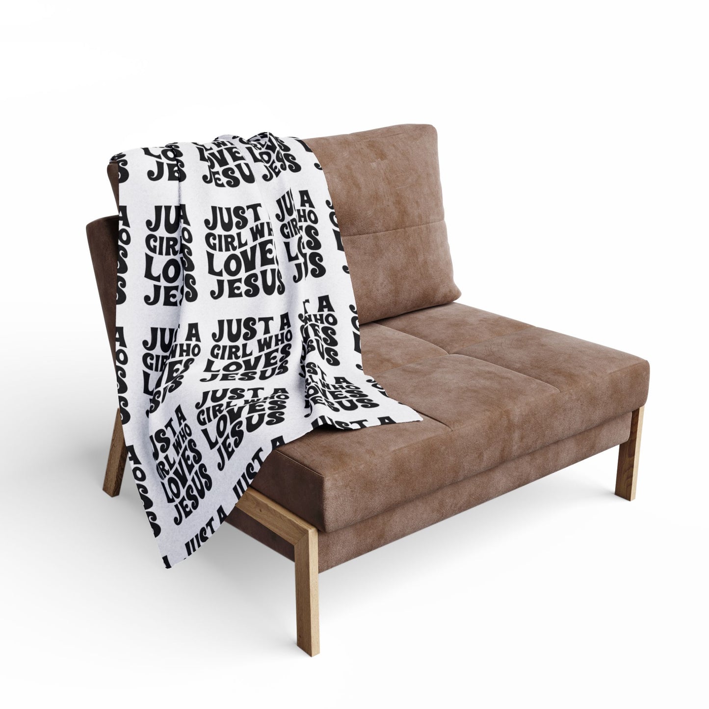 Jireh Way Just A Girl Who Loves Jesus Arctic Fleece Blanket