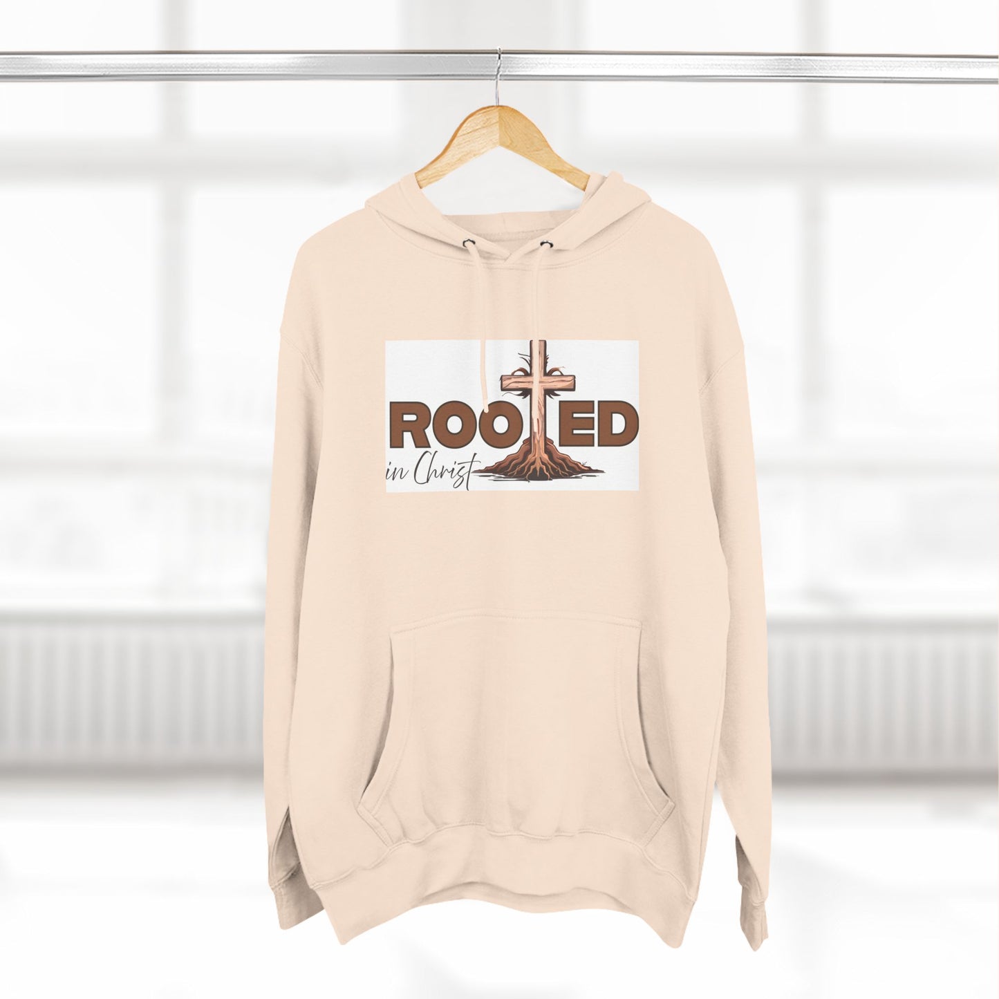 Jireh Way Christian Apparel | Rooted In Christ Fleece Hoodie