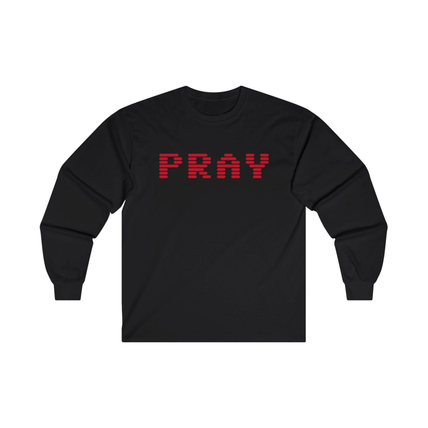 Pray Long Sleeve Tee Black