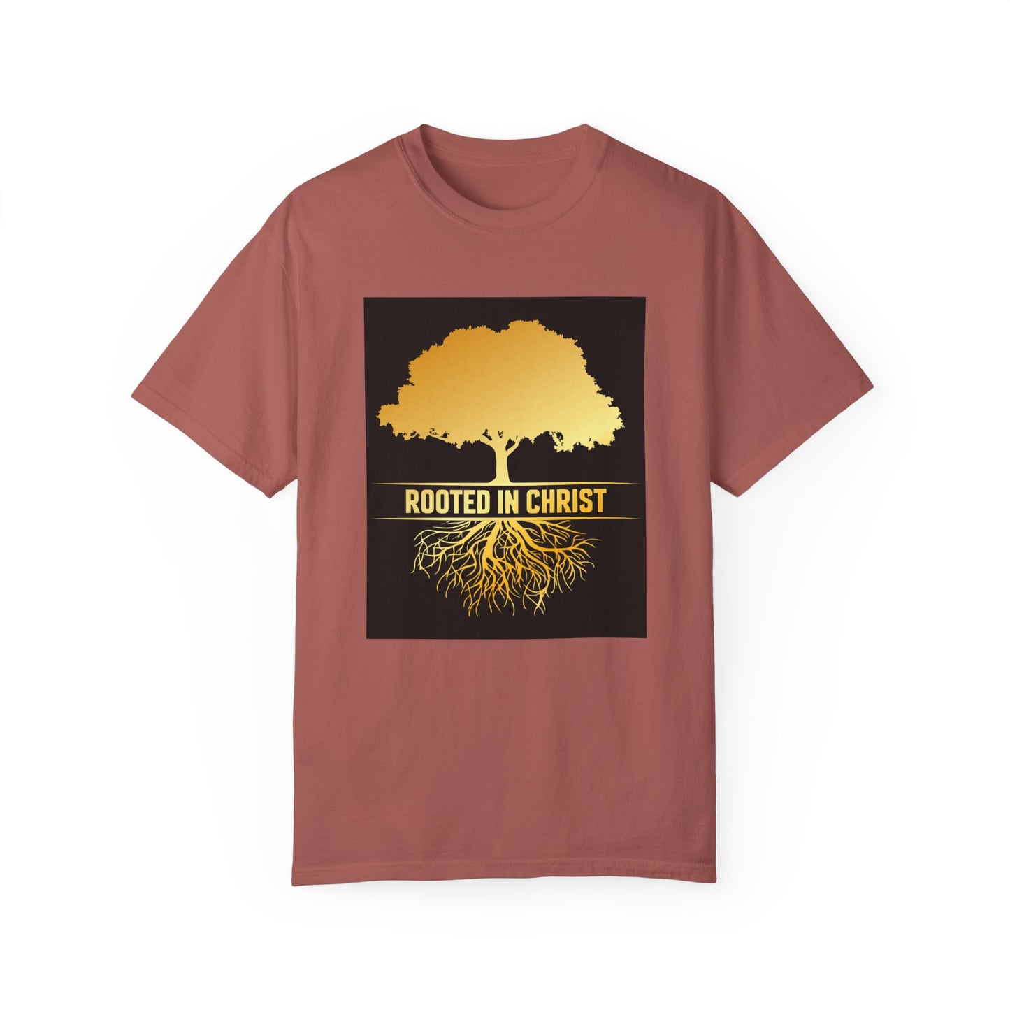 Rooted In Christ T-Shirt Cumin L