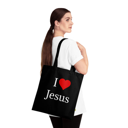 I Love Jesus Tote Bag