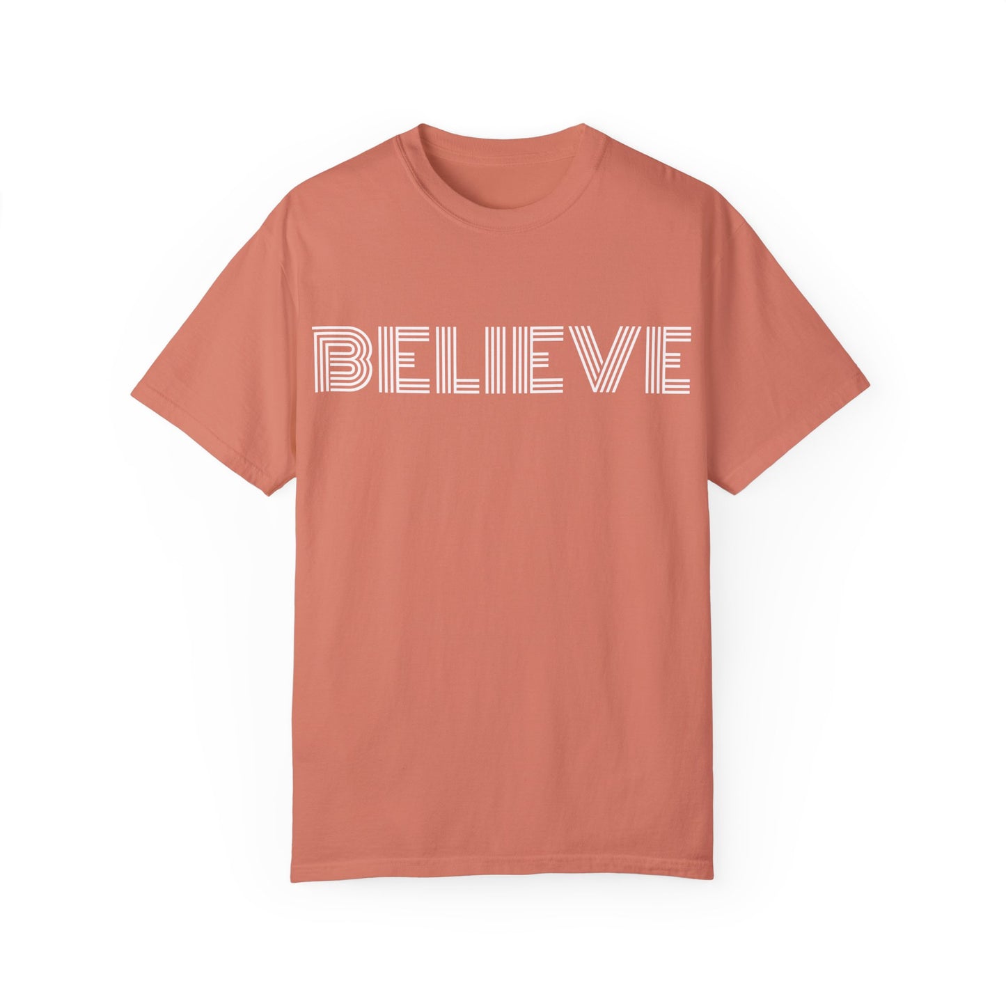 Believe T-Shirt Terracotta