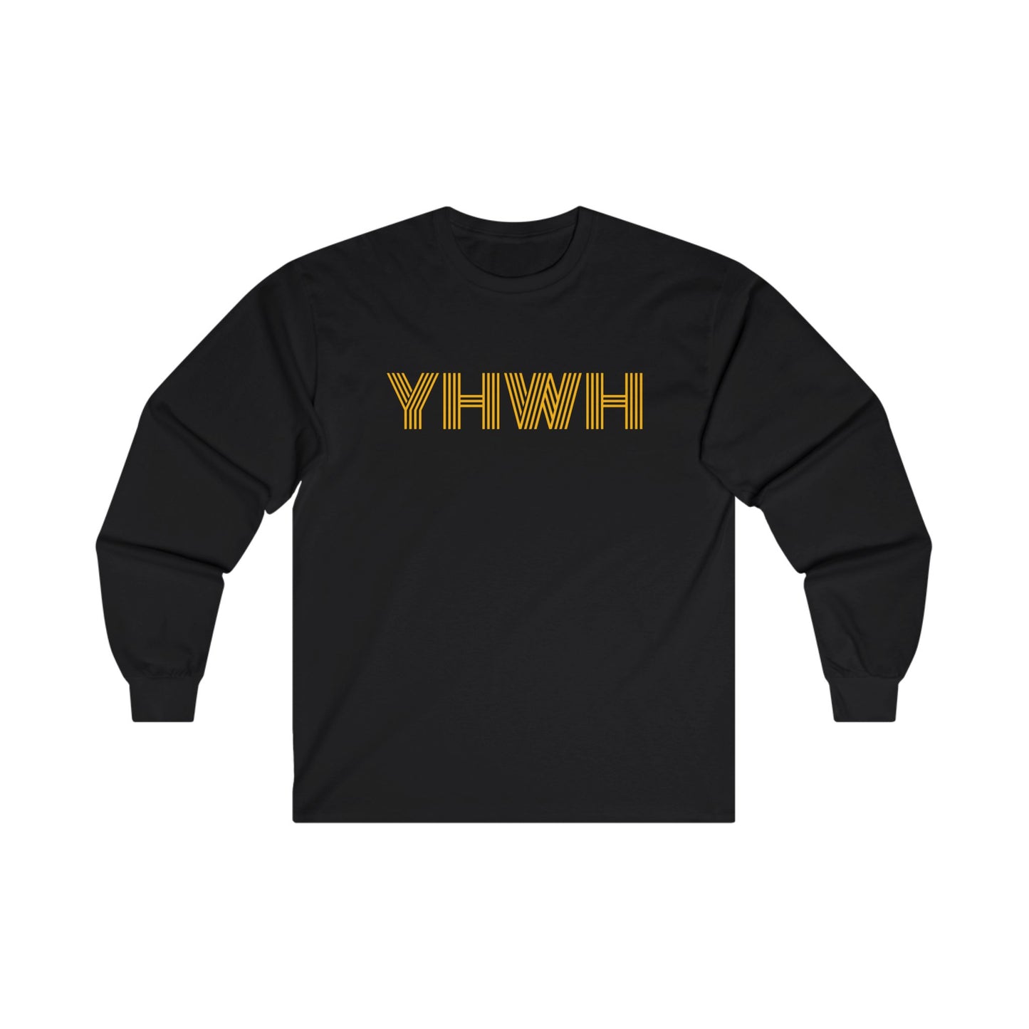 YHWH Long Sleeve Tee Black