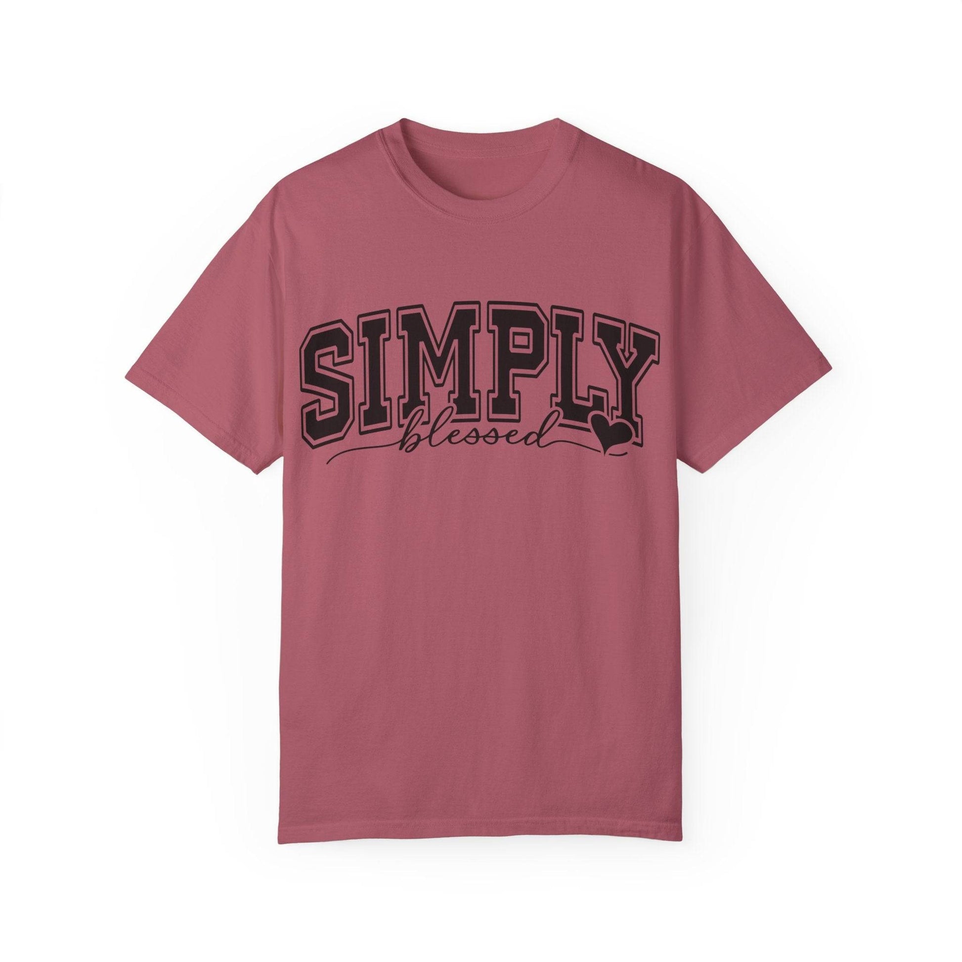 Simply Blessed T-Shirt Crimson