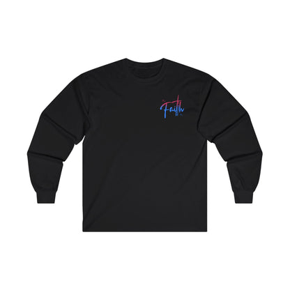 Faith Long Sleeve Tee Black