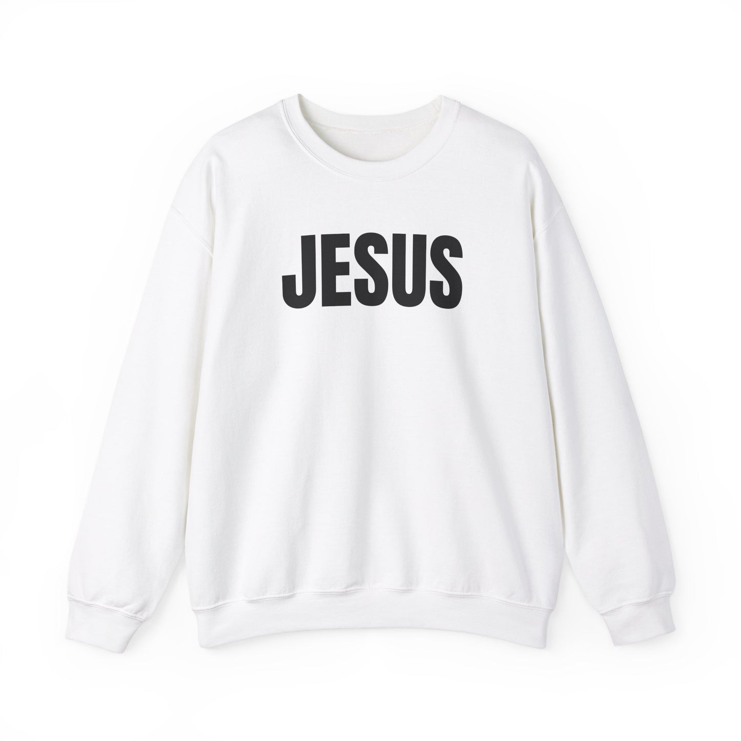 Jesus Crewneck Sweatshirt White