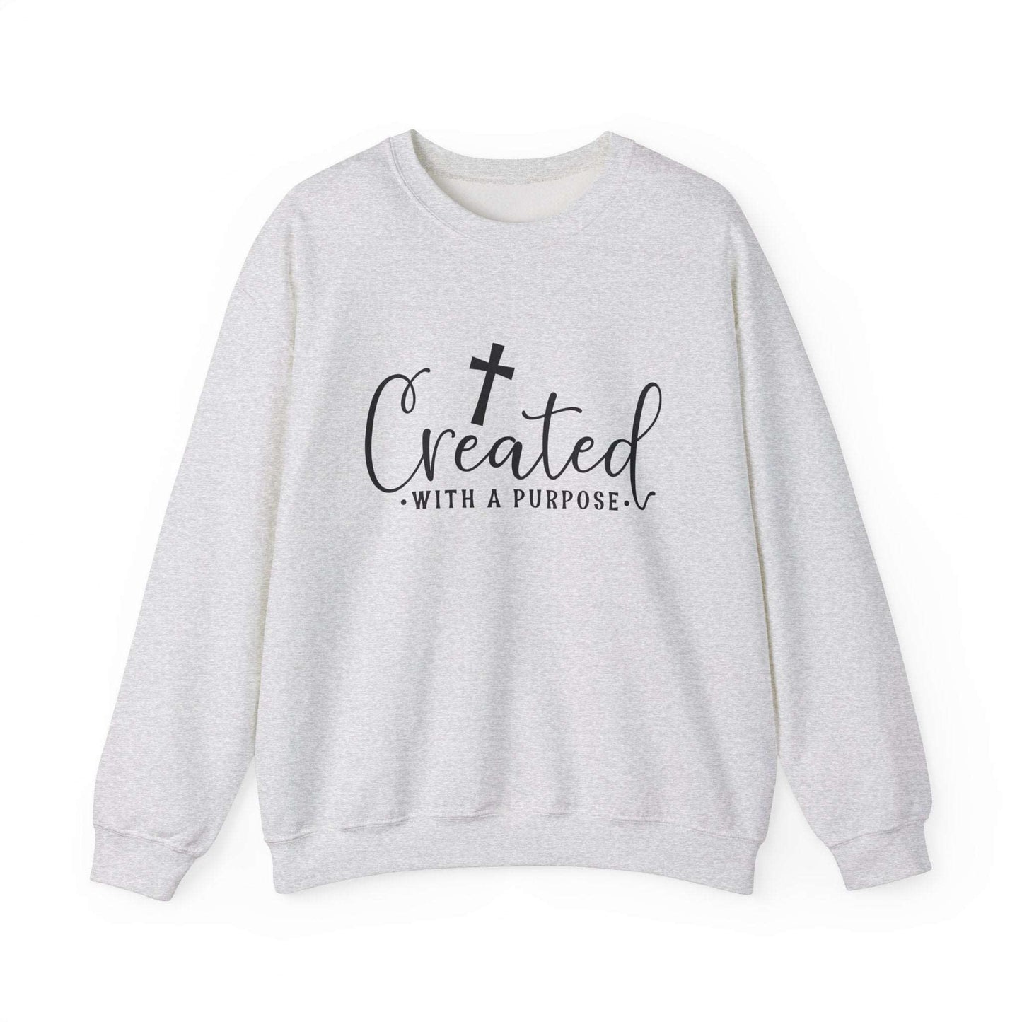 Created Crewneck Sweatshirt Ash