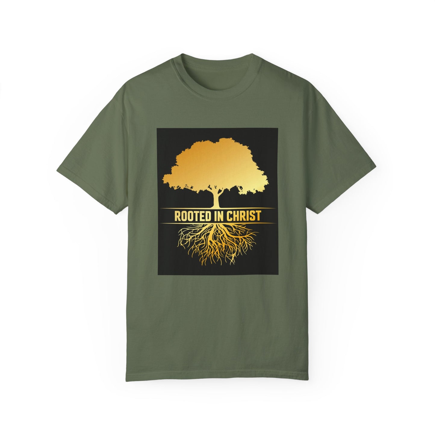 Rooted In Christ T-Shirt Sage