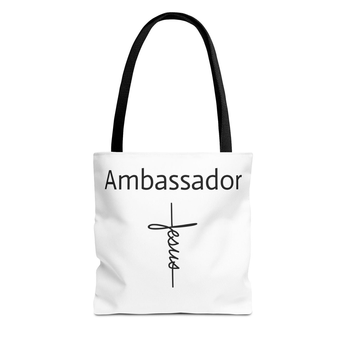 Ambassador Tote Bag 13" × 13'' Black