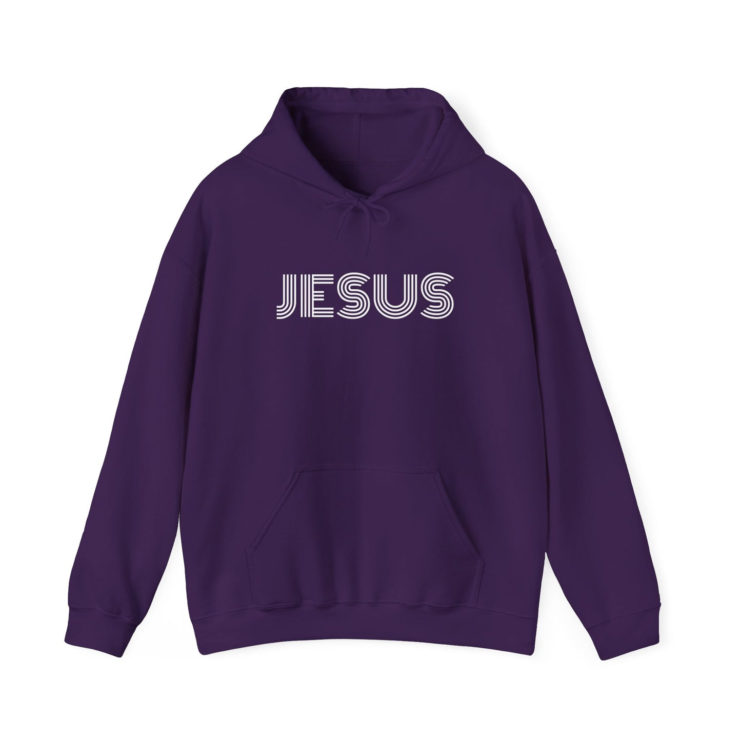 Jesus Hoodie Purple