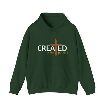 Created Hoodie Forest Green