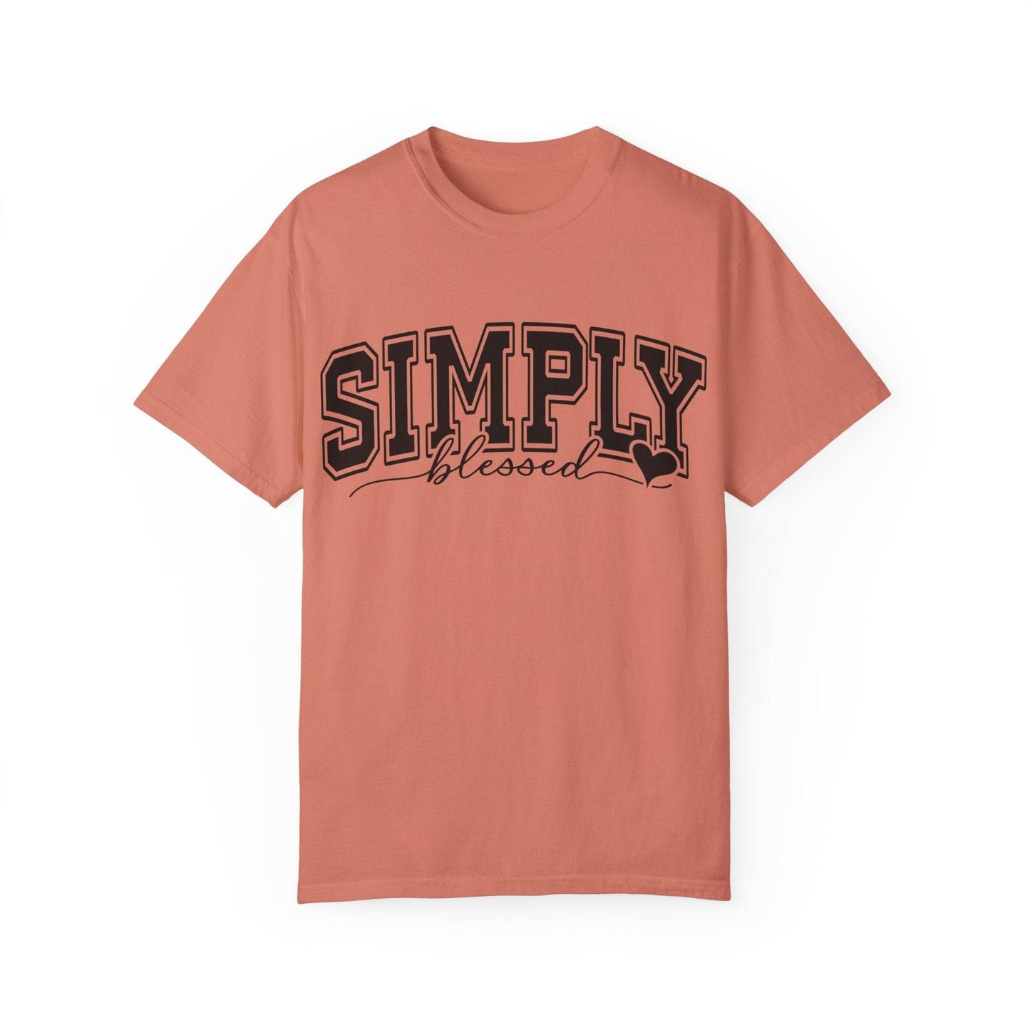 Simply Blessed T-Shirt Terracotta