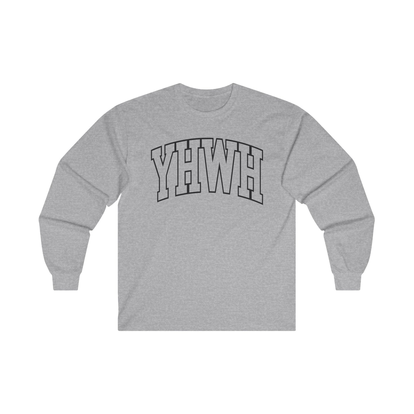 YHWH Long Sleeve Tee Sport Grey