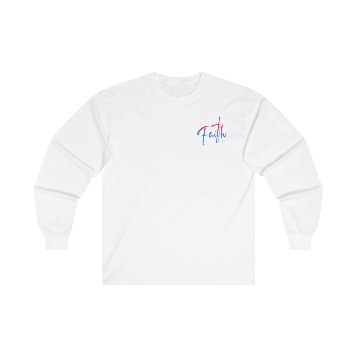 Faith Long Sleeve Tee White