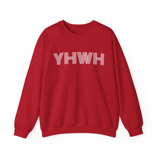 YHWH Crewneck Sweatshirt Cherry Red