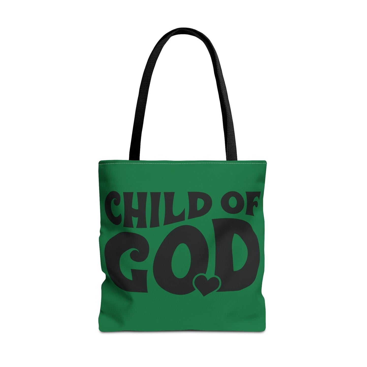 Child of God Tote Bag 18" × 18'' Black