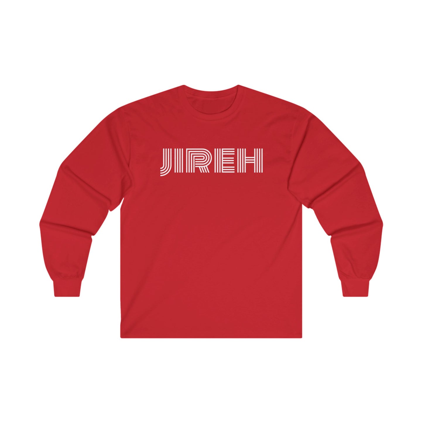 Jireh Long Sleeve Tee Red