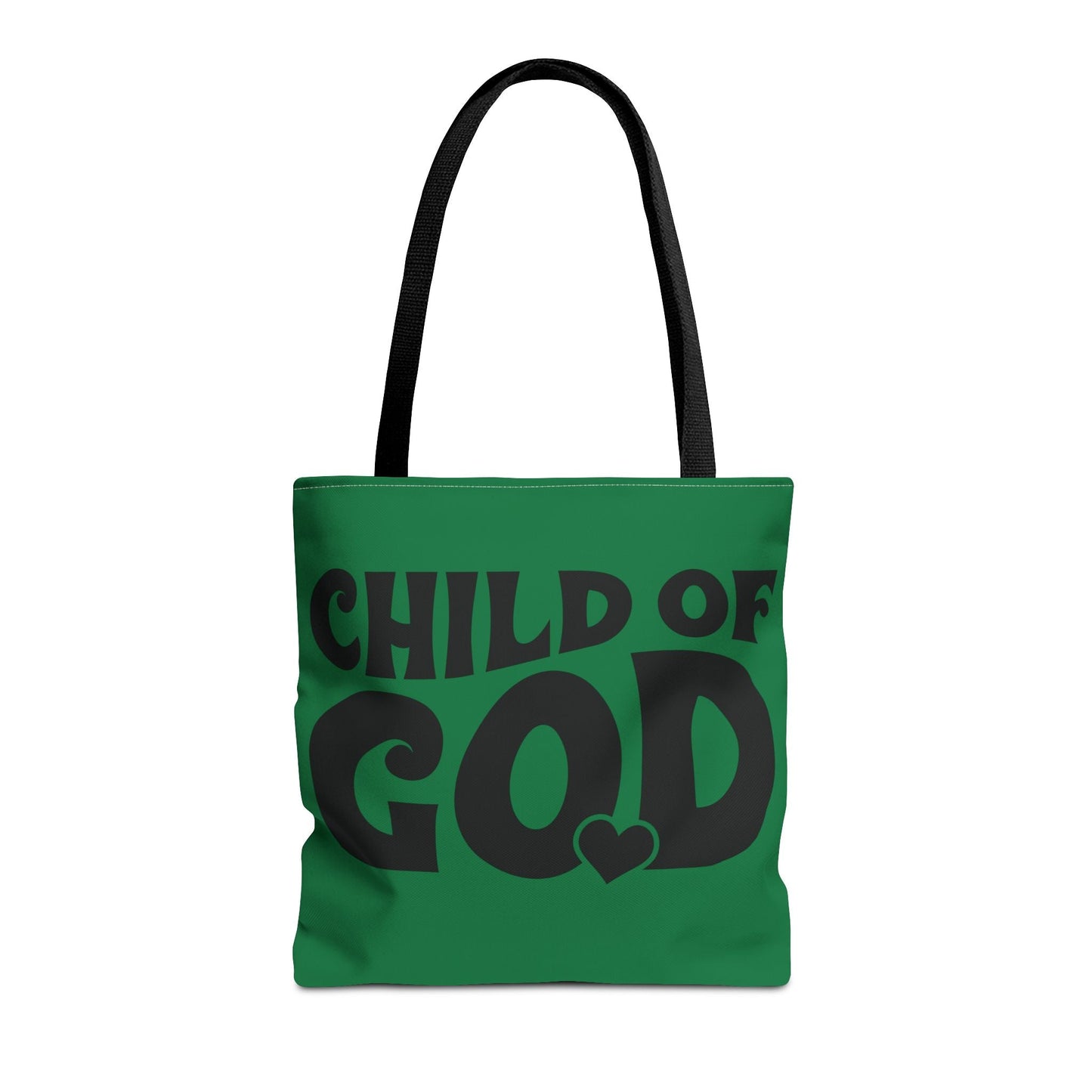 Child of God Tote Bag 16" × 16'' Black