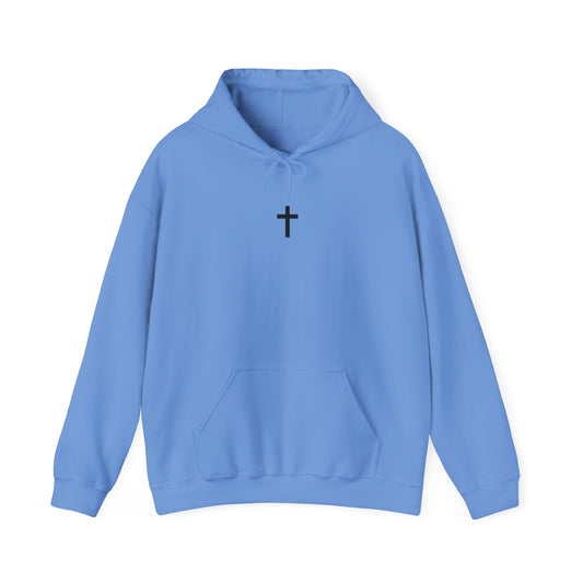 Child of God & Cross Hoodie Carolina Blue