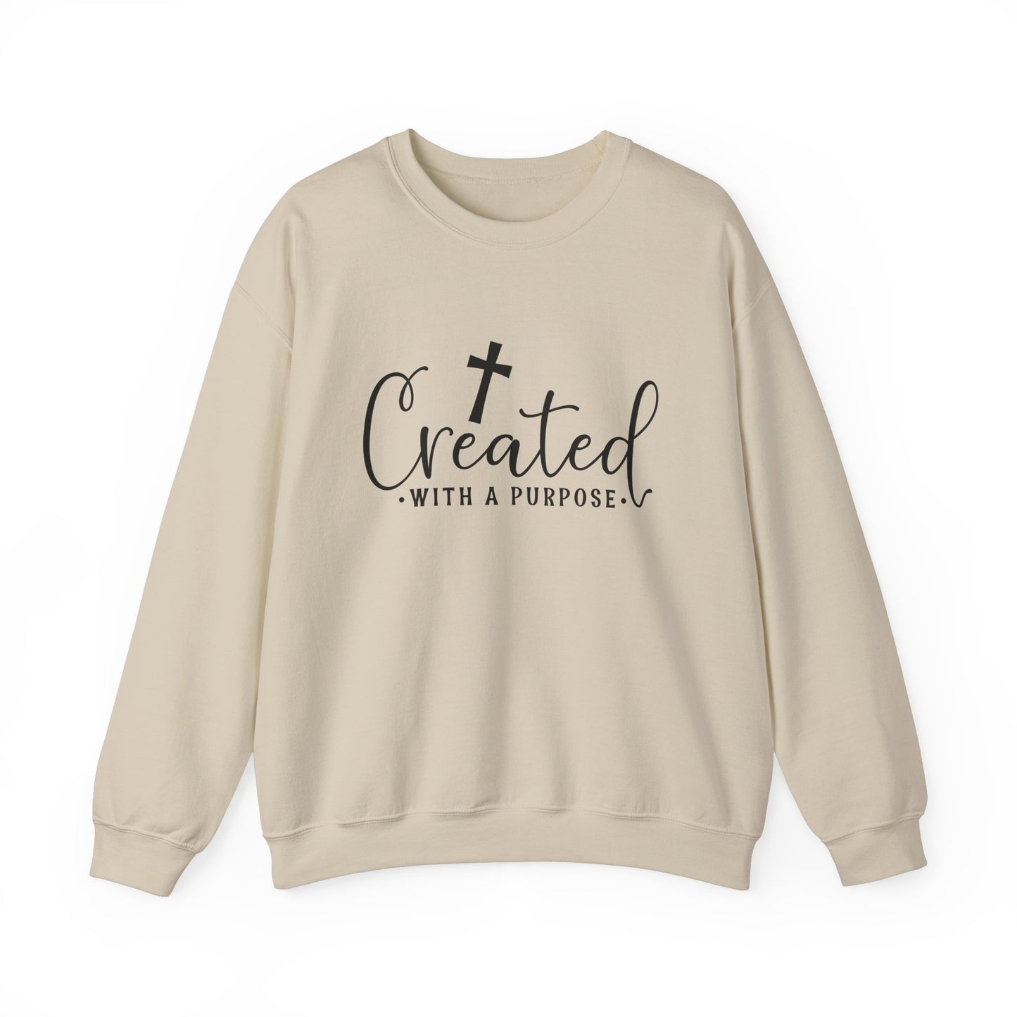 Created Crewneck Sweatshirt Sand