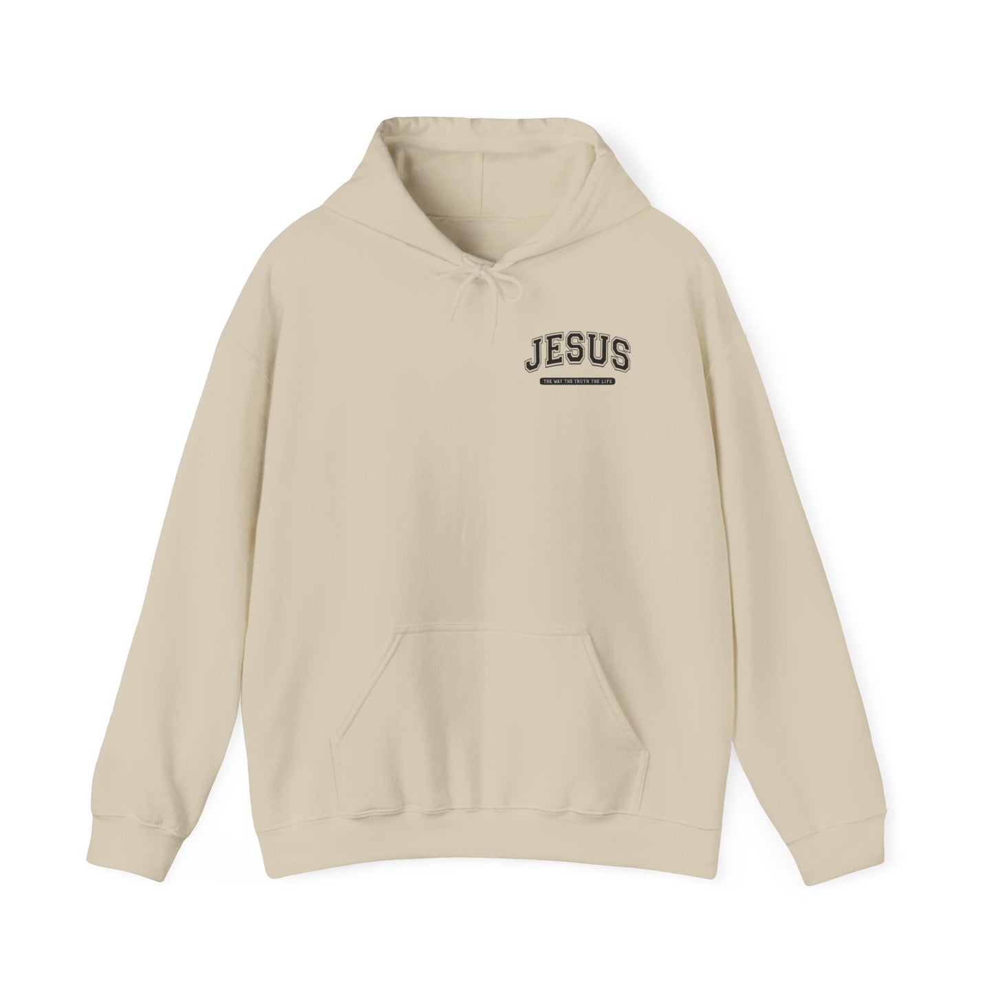 John 14:6 Hoodie Sand