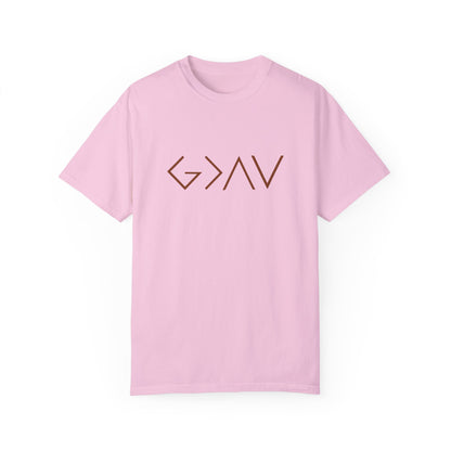 God Is Greater T-Shirt Blossom