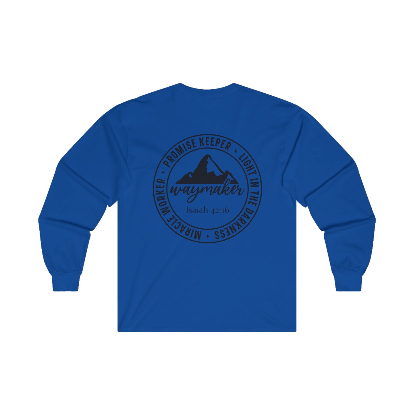 Way Maker Long Sleeve Tee Royal