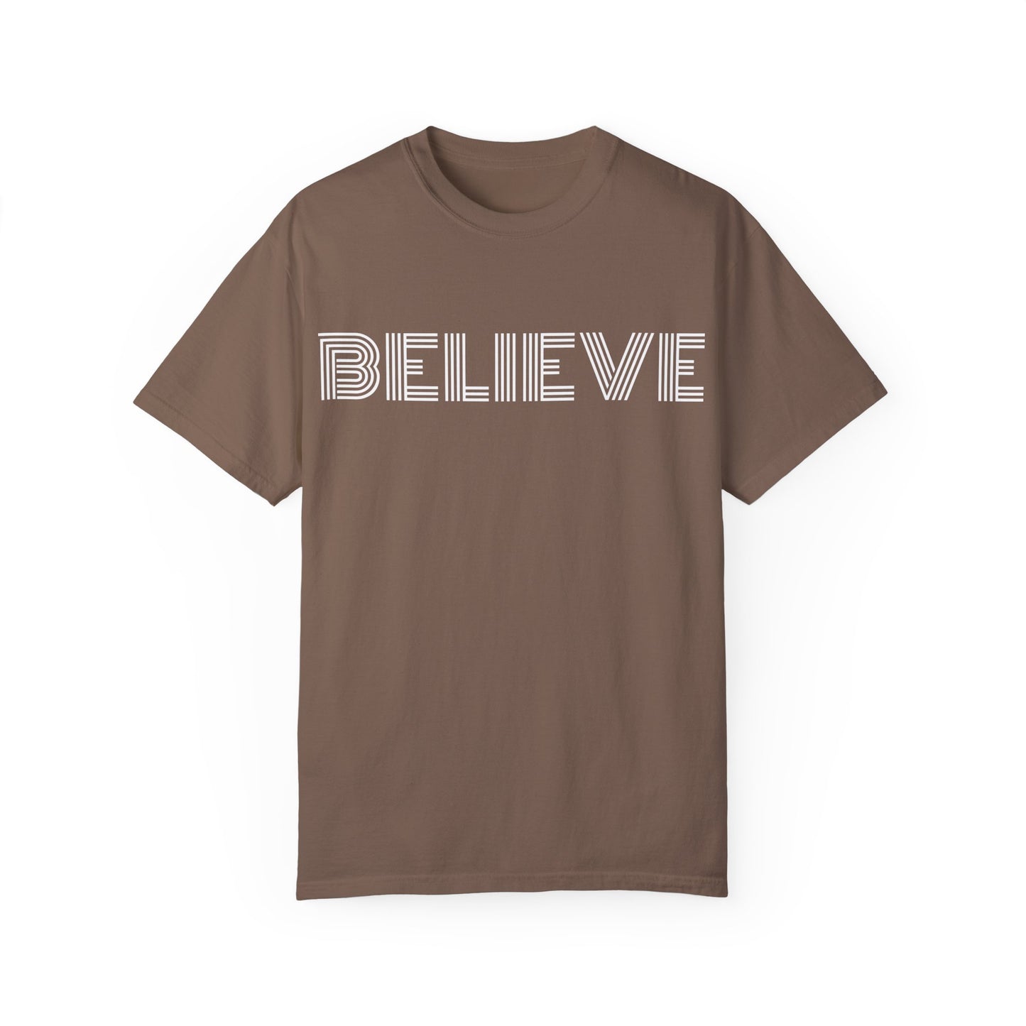 Believe T-Shirt Espresso