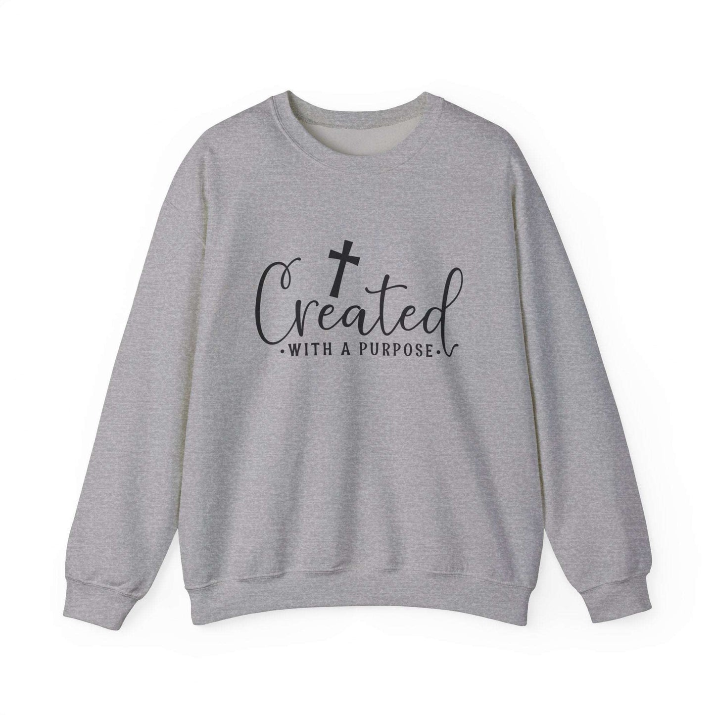 Created Crewneck Sweatshirt Sport Grey