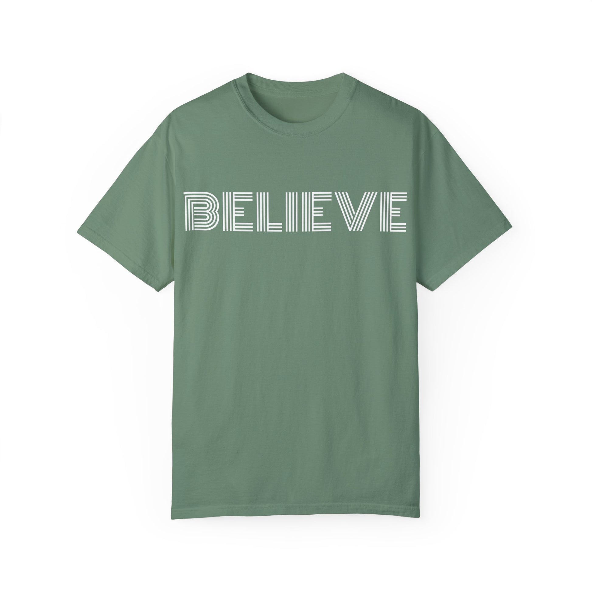 Believe T-Shirt Light Green