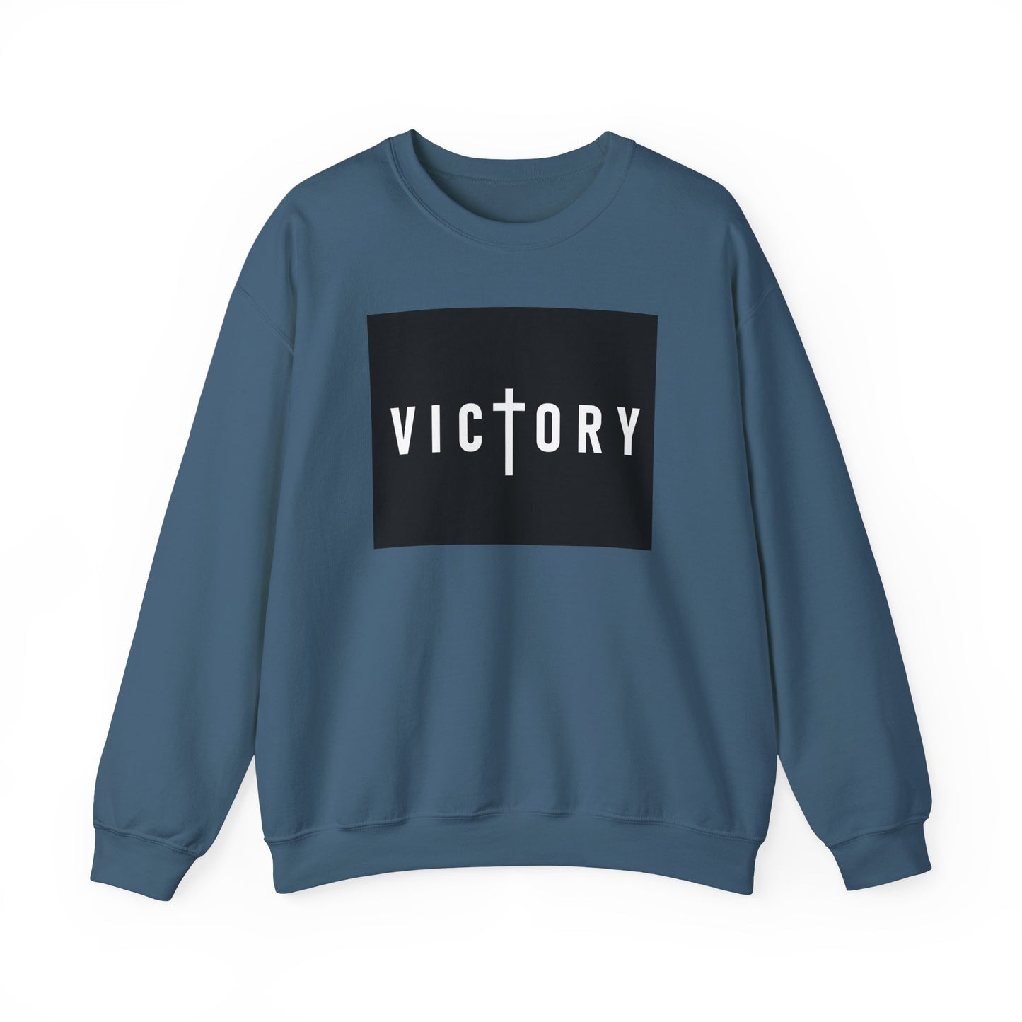 Victory Crewneck Sweatshirt Indigo Blue