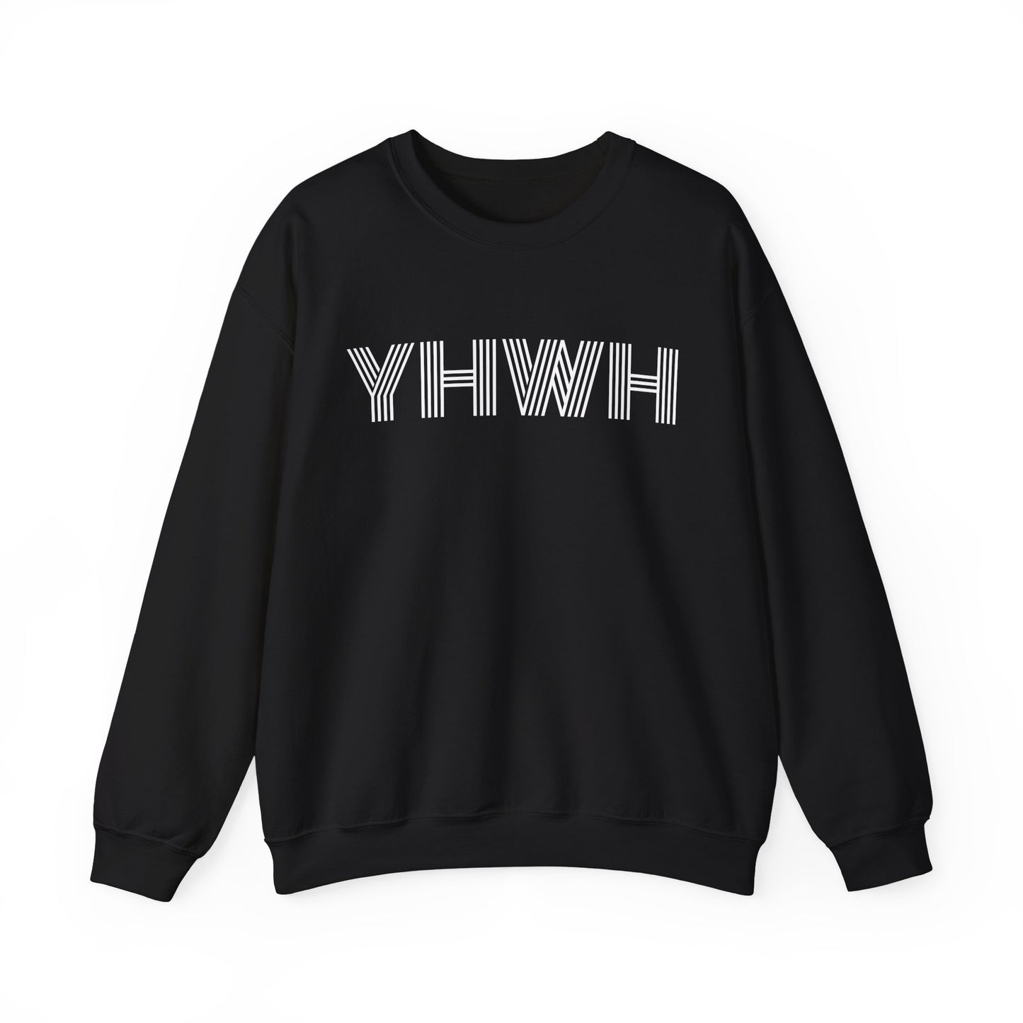 YHWH Crewneck Sweatshirt Black