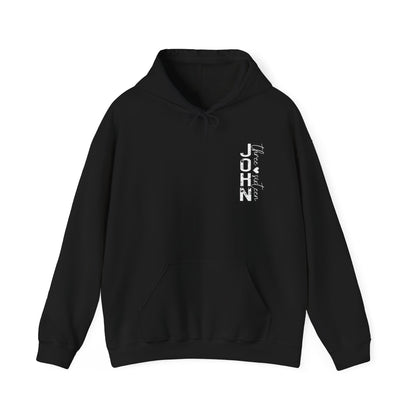 Christian Apparel | John 3:16 Hoodie Black | Jirehway.com