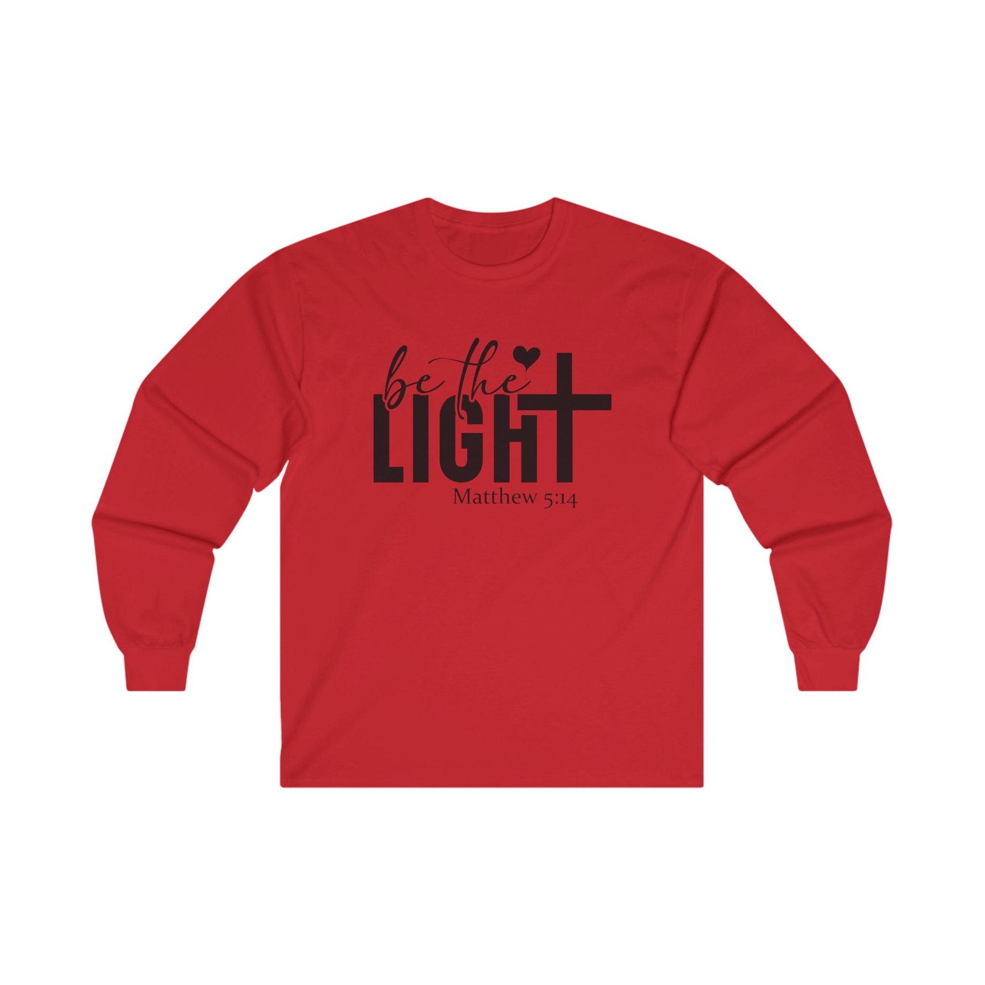    Jireh Way Be the Light Long Sleeve Tee - Jireh Way Apparel