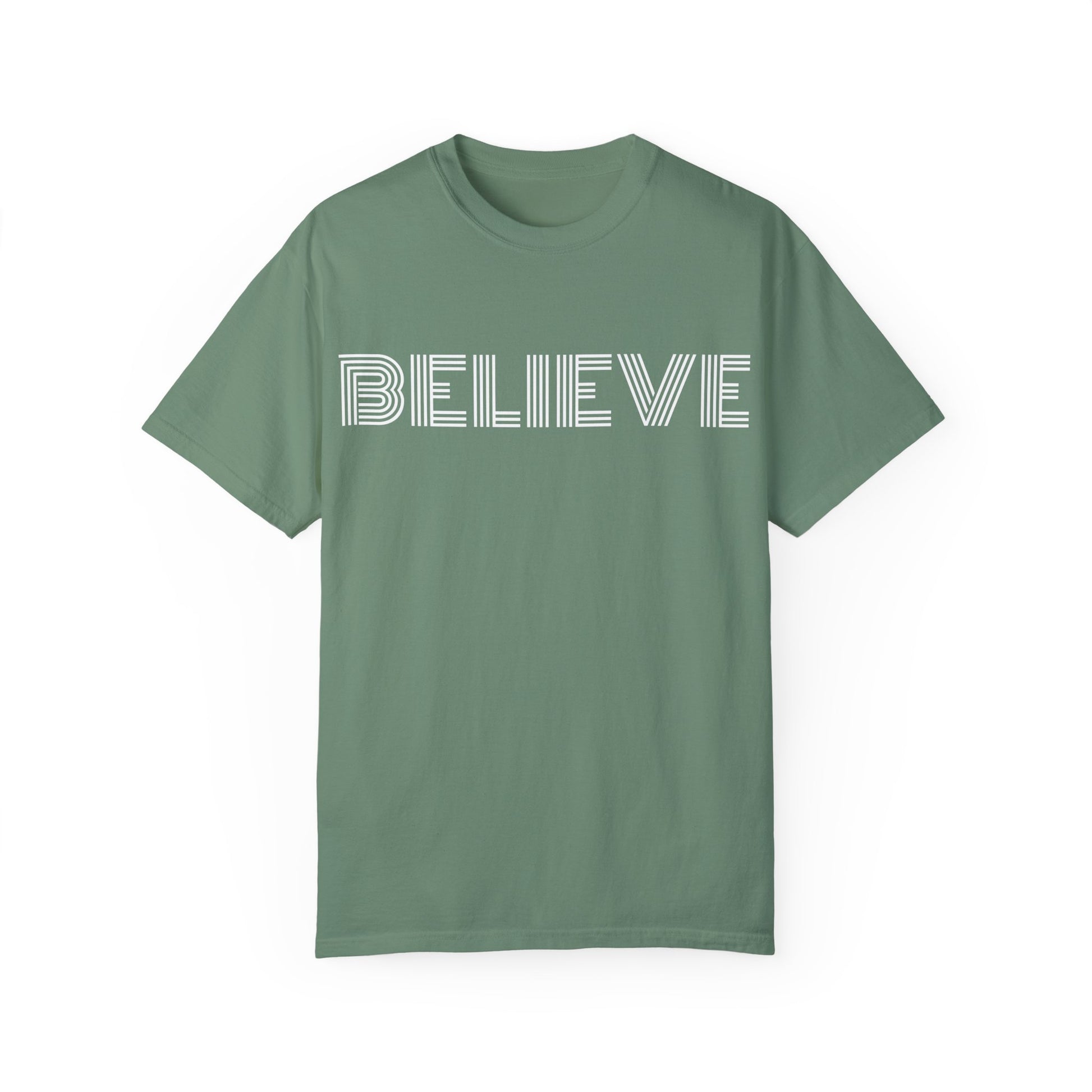     Jireh Way Believe T-Shirt - Inspirational Christian Apparel | Jireh Way