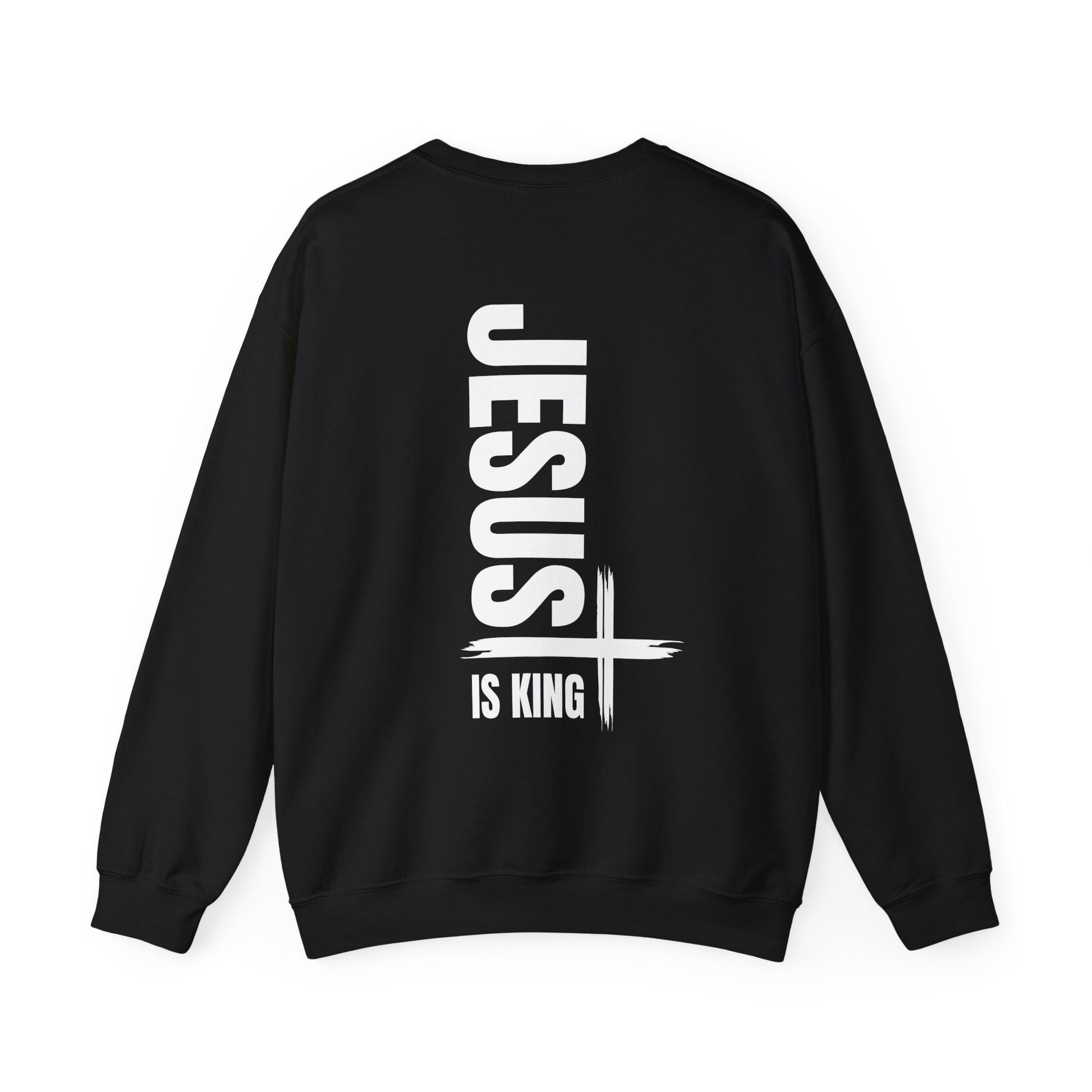     Jireh Way Christian Apparel | Jesus Is King Crewneck Sweatshirt
