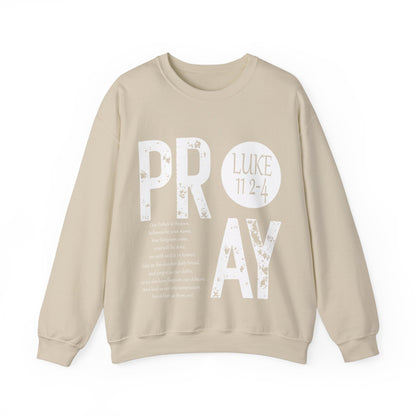     Jireh Way Christian Apparel | Pray Crewneck Sweatshirt