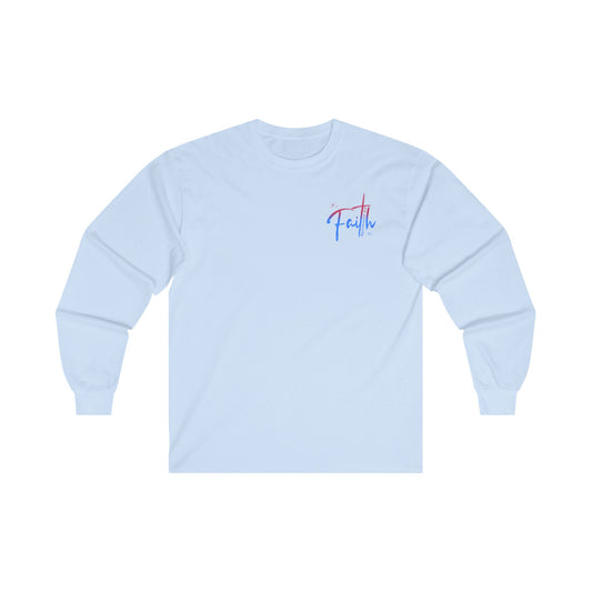     Jireh Way Christian Apparel | Faith Long Sleeve Tee - Comfortable and Stylish